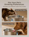 Smartoo Automatic Stainless Steel Dog Water Fountain
