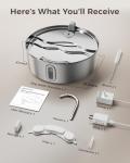 Smartoo Automatic Stainless Steel Dog Water Fountain