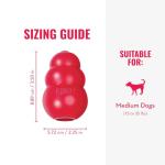 KONG Classic Stuffable Dog Toy for Medium Dogs