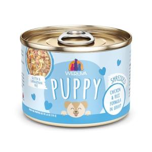 Weruva Puppy Chicken and Rice Gravy 6oz Cans