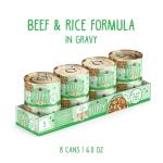 Weruva Beef and Rice Puppy Food, 8-Pack Cans