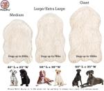 IHAPPYDOG Orthopedic Memory Foam Dog Bed, Waterproof