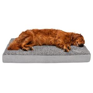 Furhaven Jumbo Orthopedic Dog Bed in Gray