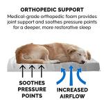 Furhaven Jumbo Orthopedic Dog Bed in Gray