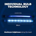 LED Light Up Dog Collar - USB Rechargeable & Waterproof