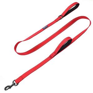 Max and Neo Reflective Double Handle Traffic Leash