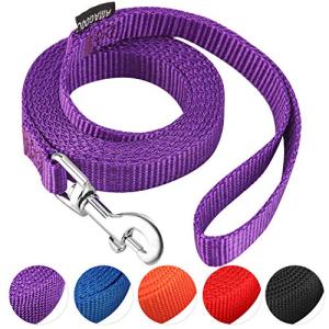 AMAGOOD 6 FT Strong Puppy Leash - Purple