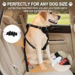 LivTee Adjustable Dog Car Seat Belt - 2PCS