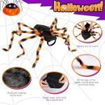 Furry LED Spider Costume for Dogs and Cats