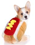 Funny Hot Dog Costume for Small Dogs & Cats