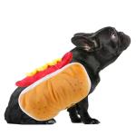 Funny Hot Dog Costume for Small Dogs & Cats