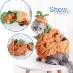 Pet Pumpkin Costume for Dogs and Cats