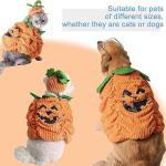 Pet Pumpkin Costume for Dogs and Cats
