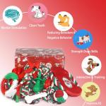 Christmas Dog Toy Bundle - 15 Fun Chew Toys