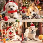 Christmas Dog Toy Bundle - 15 Fun Chew Toys