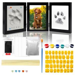 IKKAB 3-in-1 Pet Paw Print Keepsake Kit