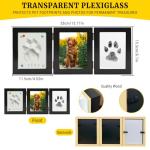 IKKAB 3-in-1 Pet Paw Print Keepsake Kit