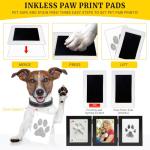 IKKAB 3-in-1 Pet Paw Print Keepsake Kit
