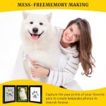 IKKAB 3-in-1 Pet Paw Print Keepsake Kit