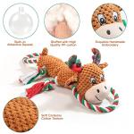 Christmas Squeaky Moose Toy for Dogs