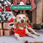 Christmas Squeaky Moose Toy for Dogs