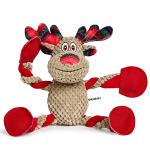 Christmas Squeaky Plush Dog Toys for All Breeds