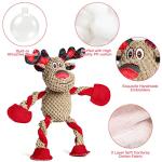Christmas Squeaky Plush Dog Toys for All Breeds