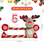 Christmas Squeaky Plush Dog Toys for All Breeds