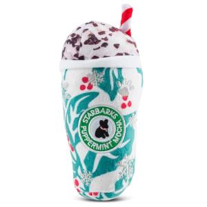 Puppermint Mocha Plush Dog Toy - Holiday Fun