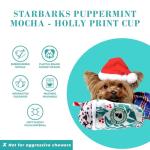 Puppermint Mocha Plush Dog Toy - Holiday Fun
