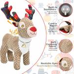 Christmas Plush Squeaky Dog Toys for All Breeds