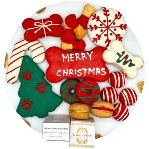 Gourmet Holiday Dog Treats Gift Box