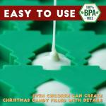 Christmas Dog Treat Candy Molds - 152 Cavities