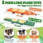 Durable Squeaky Dog Toys for Aggressive Chewers