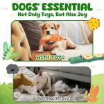 Durable Squeaky Dog Toys for Aggressive Chewers