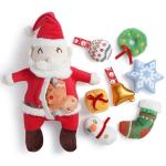 Nocciola Hide and Seek Santa Dog Toy Set