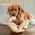 Interactive Dog Enrichment Puzzle Snuffle Toy