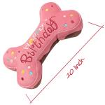 Cute Bone Shaped Birthday Toy for Dogs