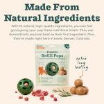 WOOF Pupsicle Refill Pops - Peanut Butter & Beef