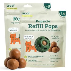WOOF Pupsicle Refill Pops - 7 Count - 2 Pack