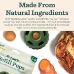 Chicken Pupsicle Refill Treats for Dogs, 7 Count