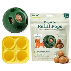 Interactive Dog Toy Starter Pack with Treat Molds
