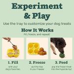 Pupsicle Treat Tray for Interactive Dog Fun