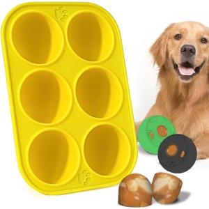Silicone Dog Treat Molds for Freezing Pupsicles