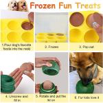 Silicone Dog Treat Molds for Freezing Pupsicles