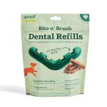 WOOF Dog Toothbrush Toy Bite n' Brush Refills