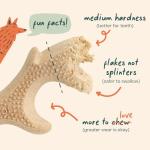 WOOF HonestChew Antler Dog Toy - Durable Chew