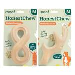 WOOF HonestChew Plant-Based Dog Toy Duo