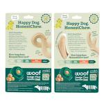 WOOF HonestChew Plant-Based Dog Toy Duo