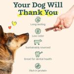 WOOF Bully Sticks Dog Chew Treats - 5 Pack